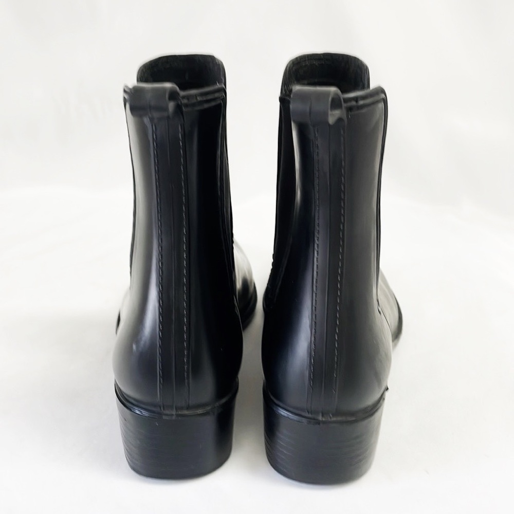 JEFFREY CAMPBELL Havana Black Ankle Boots With Block Heels Size 9 - Picture 3 of 6